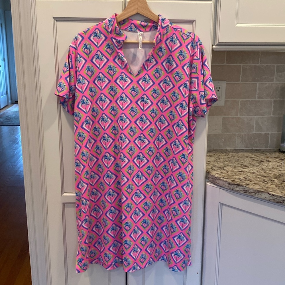 Lulu B Short Sleeve Dress 1x